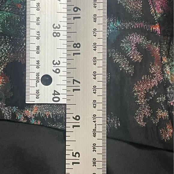 Multicolor floral jacquard high low dress - Picture 9 of 13